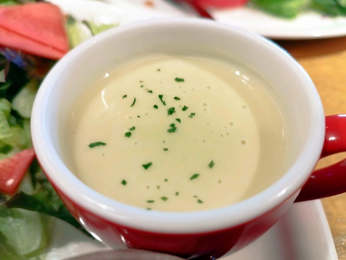 サツマイモのポタージュ